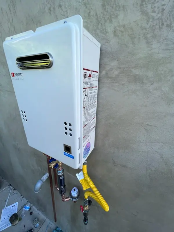 Tankless water heater installation for Bakertown homes